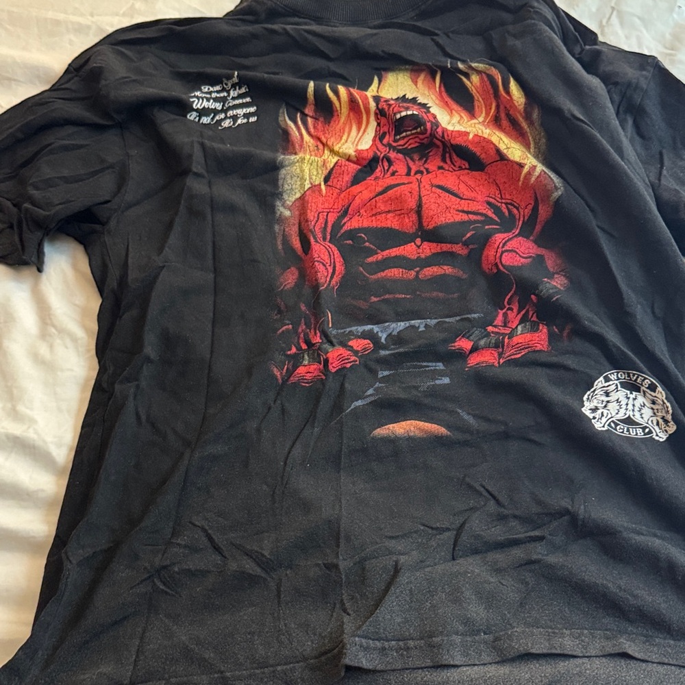 Darc Sport Black and Red Graphic Tee